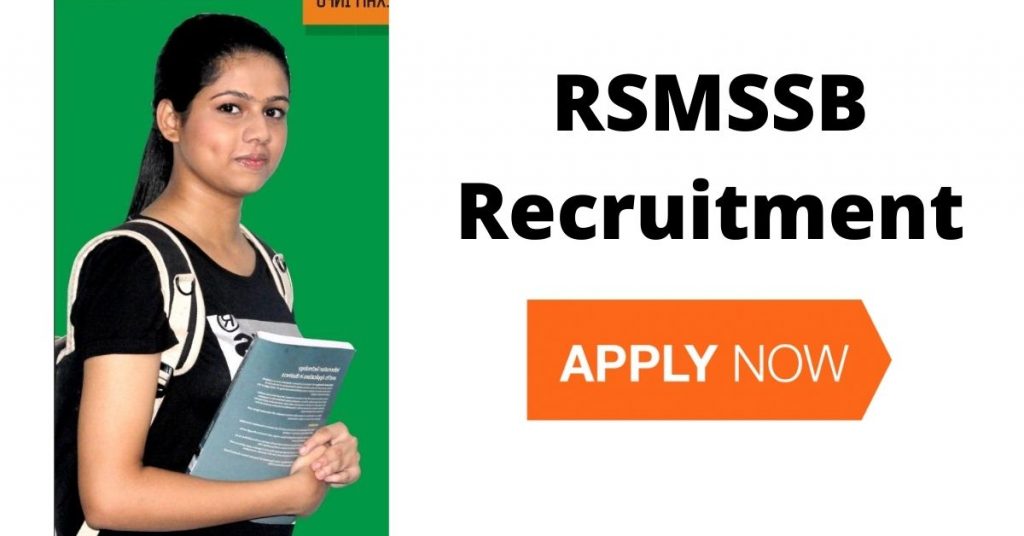 RSMSSB Recruitment