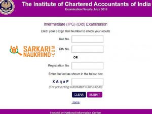 CA IPCC Result