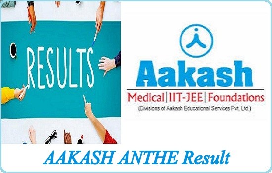 AAKASH ANTHE 2019 Result