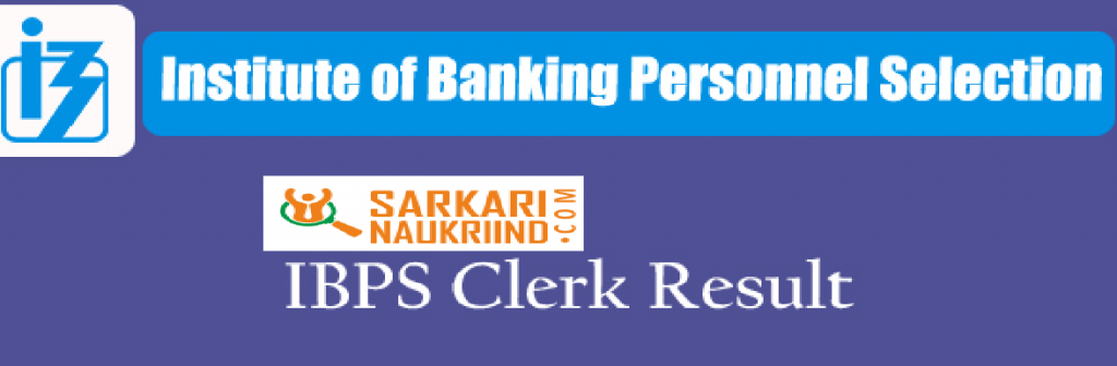 IBPS Clerk Result