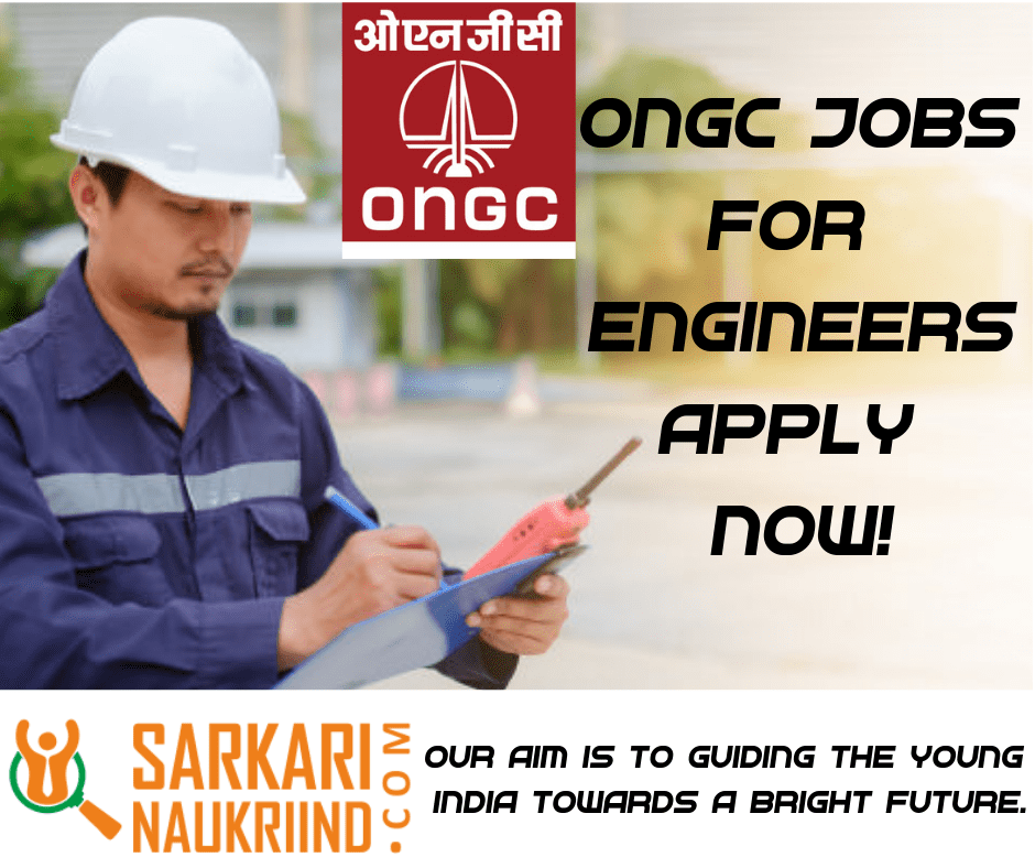 ONGC Jobs For Engineers