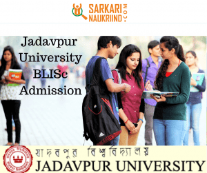 Jadavpur University BLISc Admission