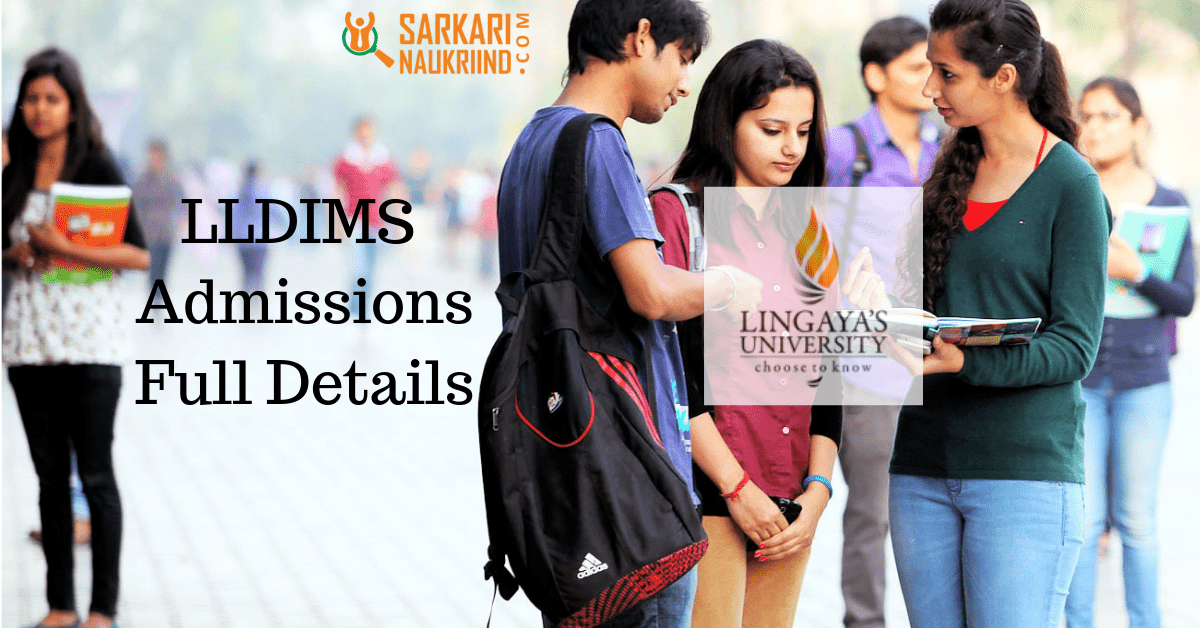 LLDIMS Admission