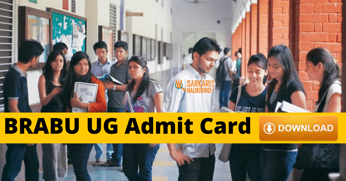 BRABU UG Admit Card