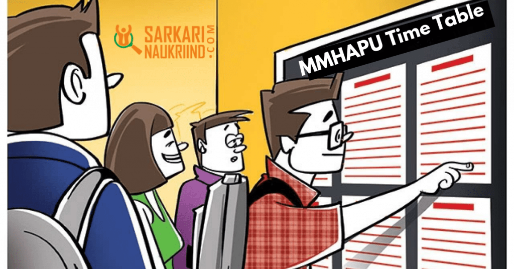 MMHAPU Time Table