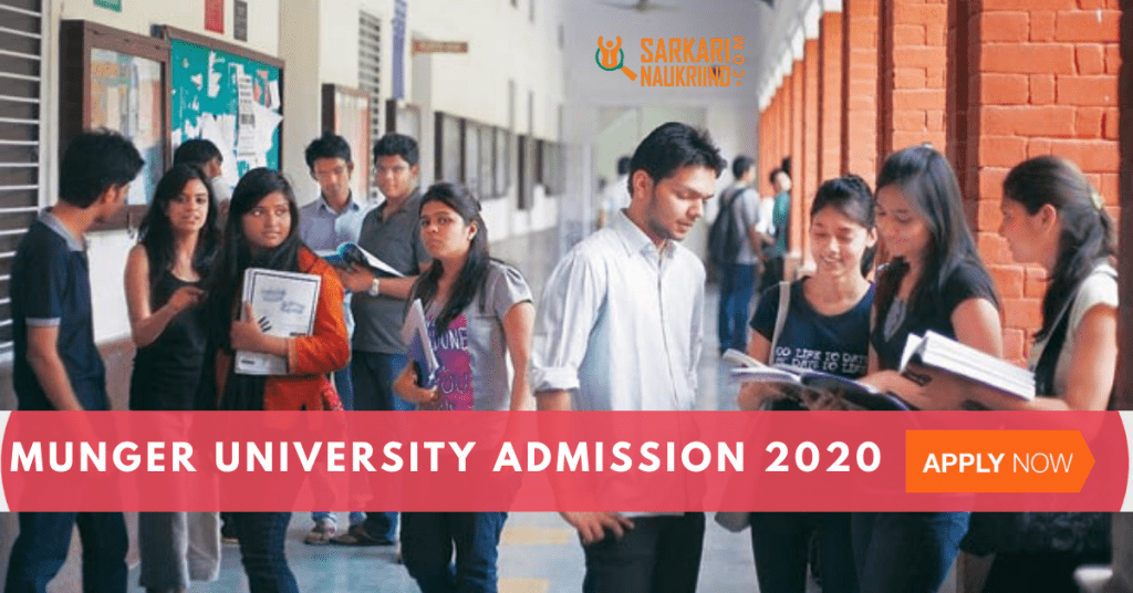 MUNGER UNIVERSITY ADMISSION 2020