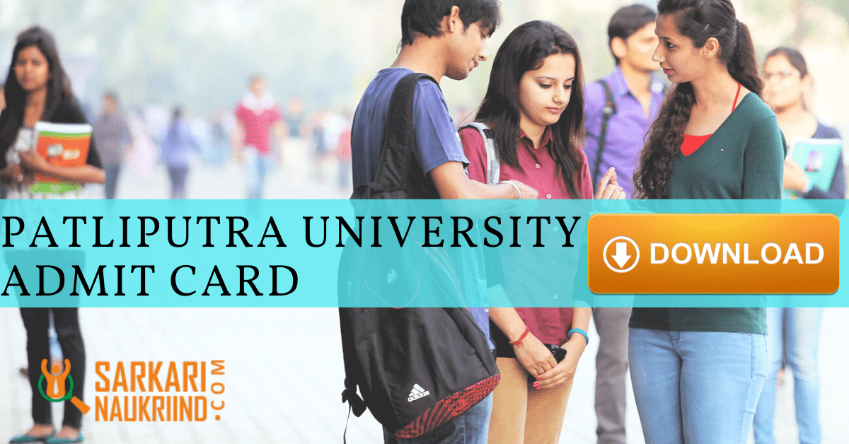 Patliputra University Admit Card