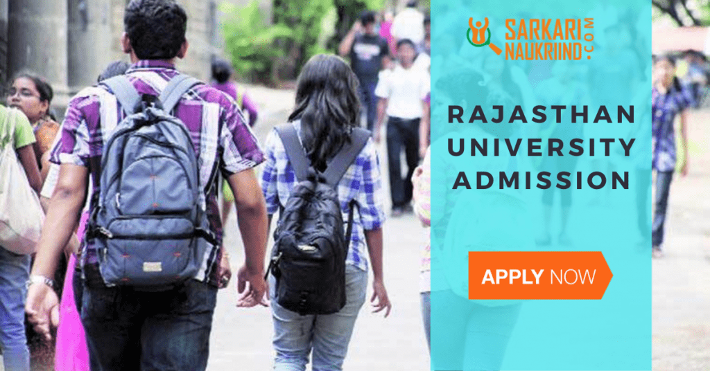 RAJASTHAN UNIVERSITY ADMISSION