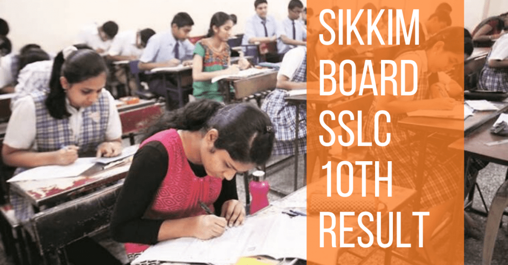 Sikkim Board SSLC 10th Result