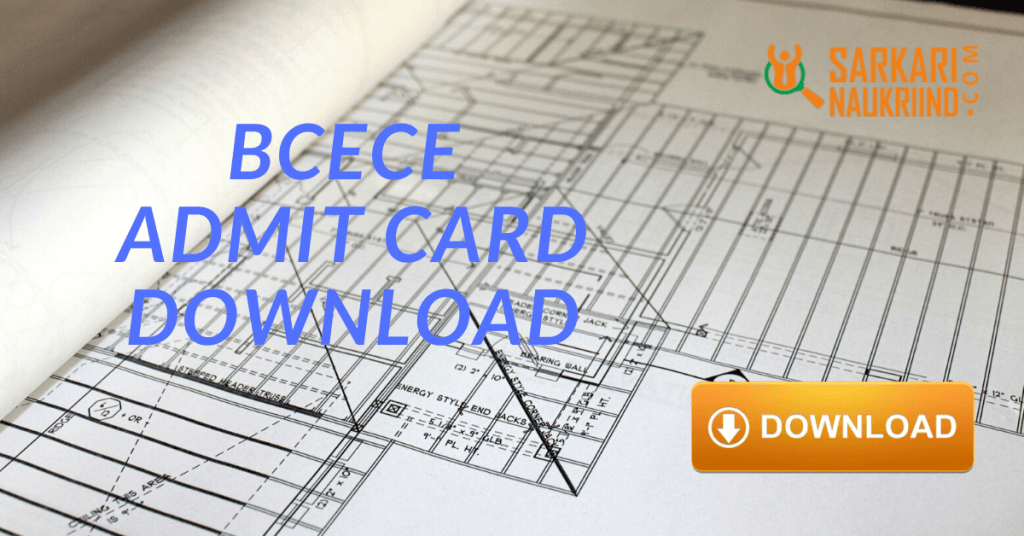 BCECE Admit card