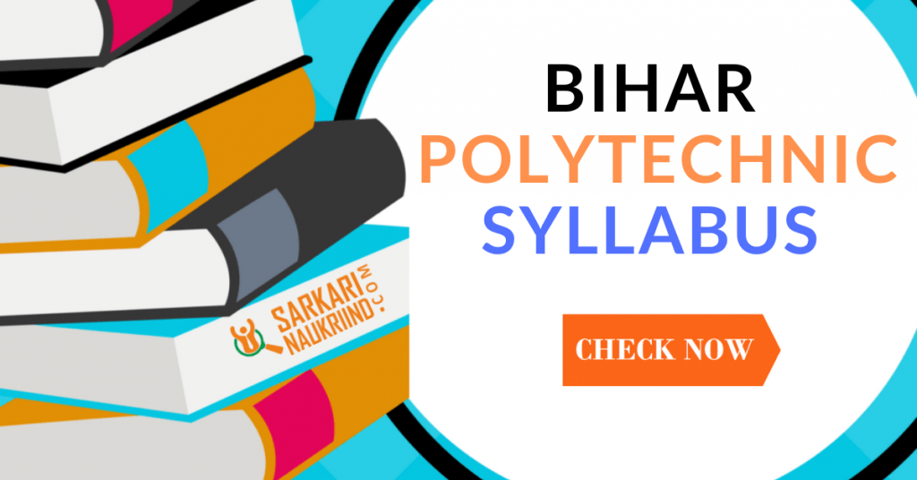 Bihar Polytechnic Syllabus