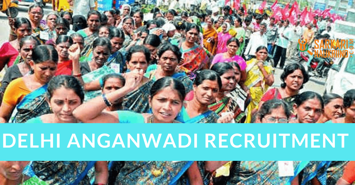 Delhi Anganwadi Recruitment