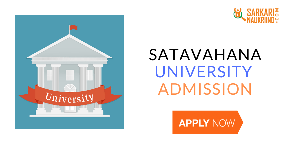 Satavahana University Admission