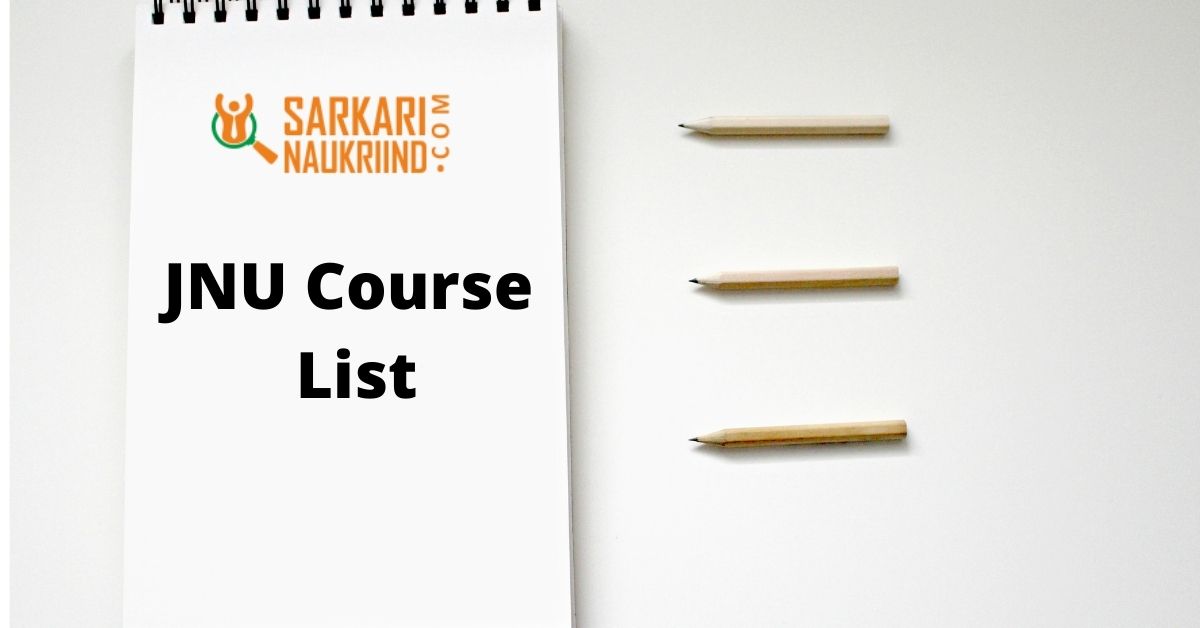 JNU Course List