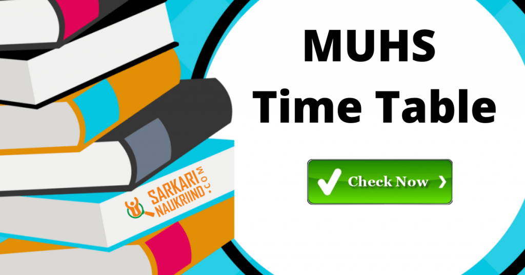 MUHS Time Table