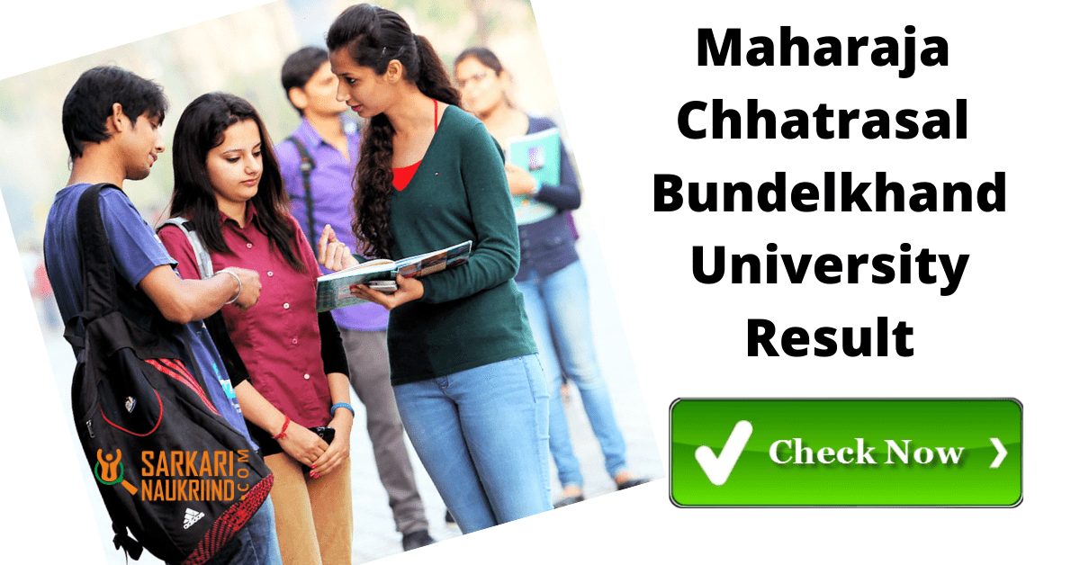 Maharaja Chhatrasal Bundelkhand University Result