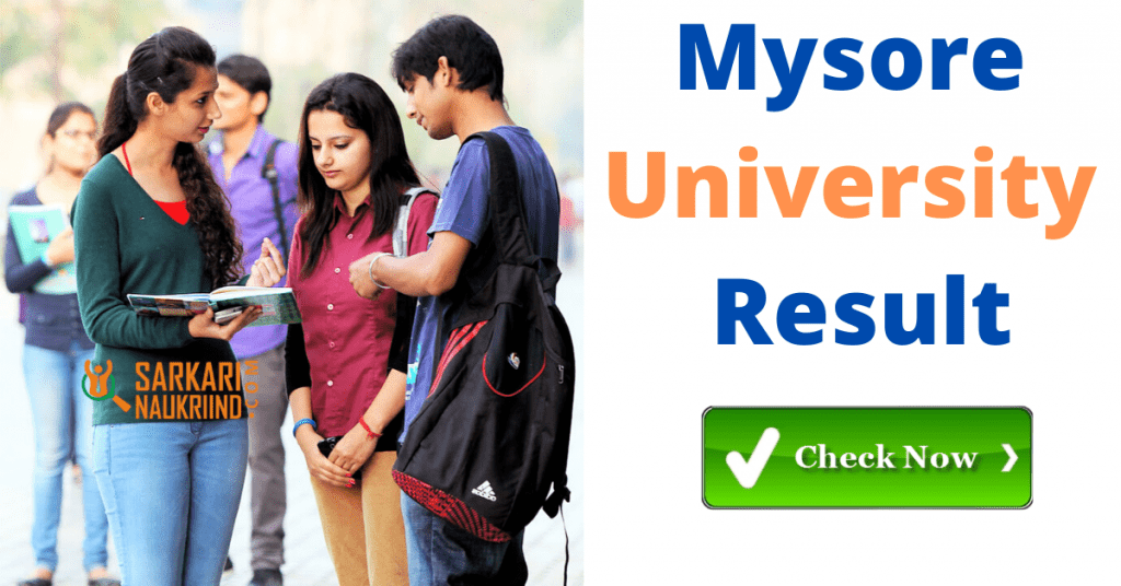Mysore University Result