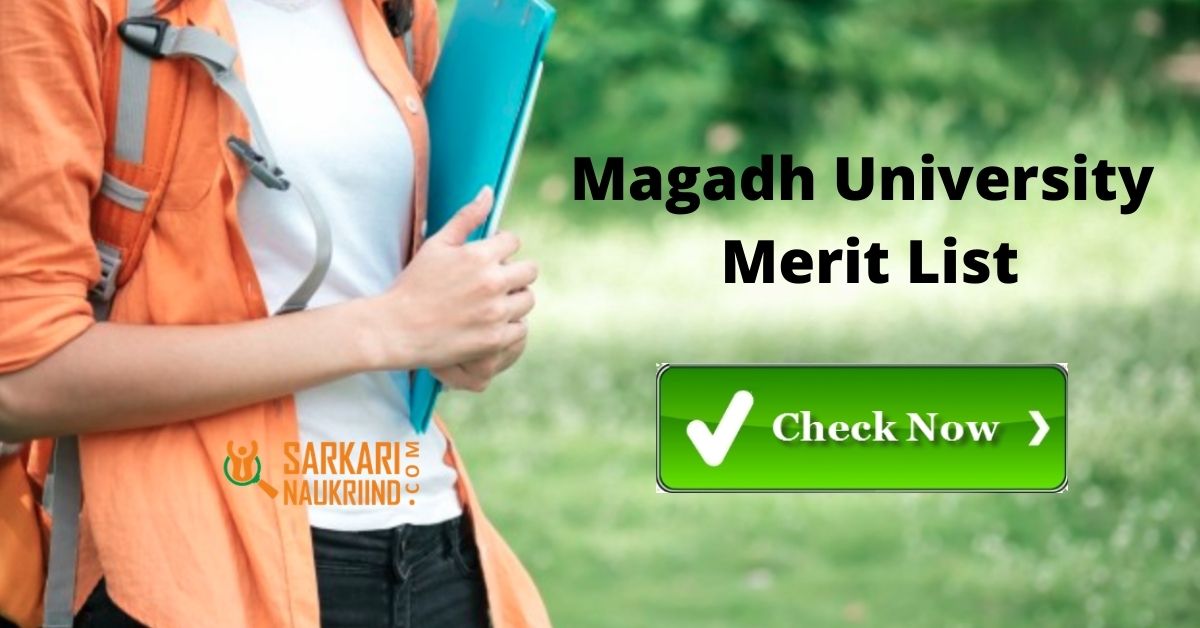 Magadh University Merit List