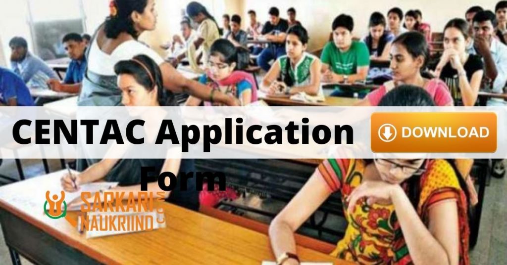 CENTAC Application Form