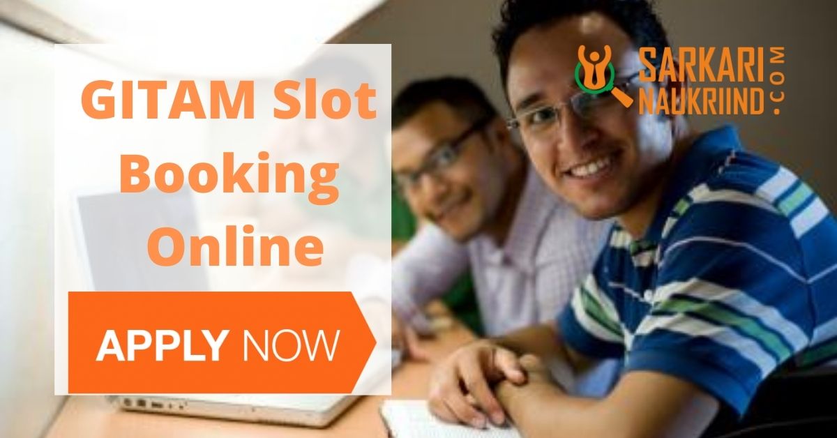 GITAM Slot Booking Online