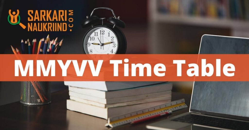 MMYVV Time Table