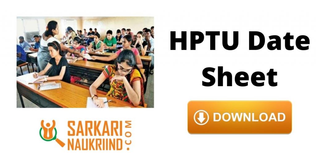 HPTU Date Sheet