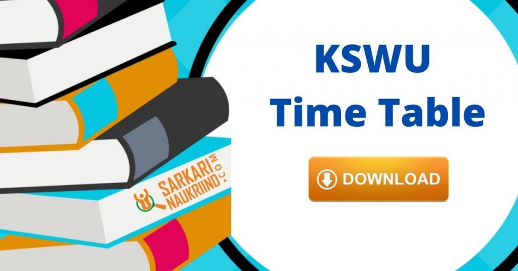 KSWU Time Table