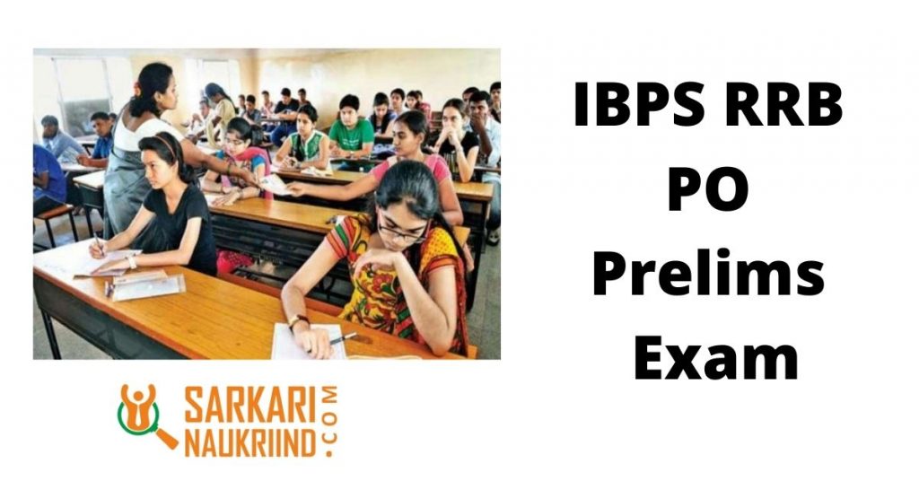 IBPS RRB PO Prelims Exam