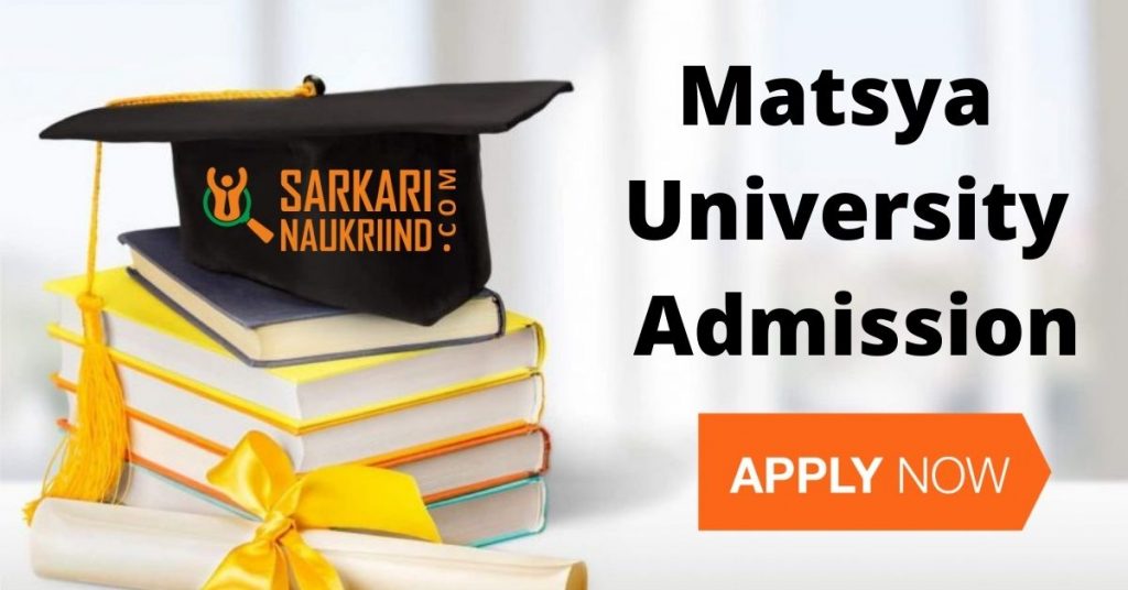 Matsya University Admission