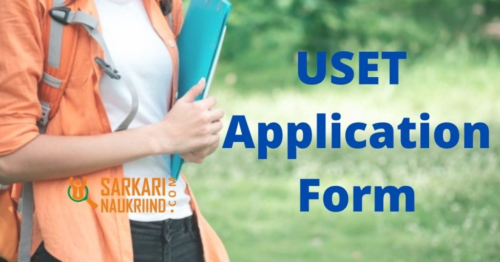 USET Application Form