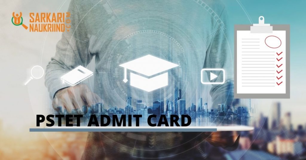 pstet admit card