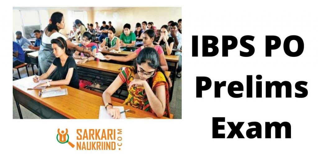 IBPS PO Prelims Exam