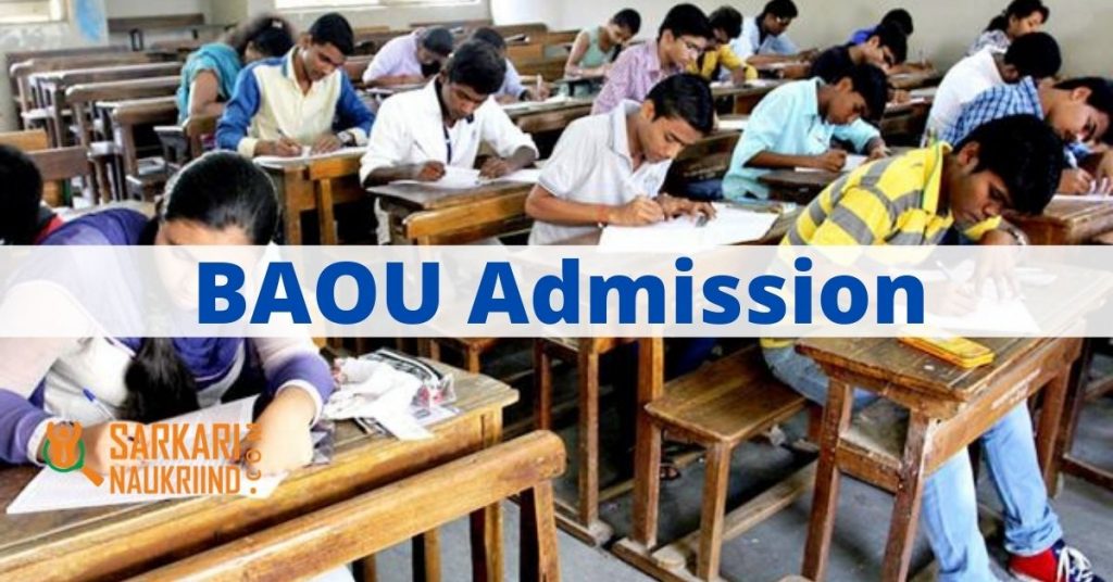 BAOU Admission
