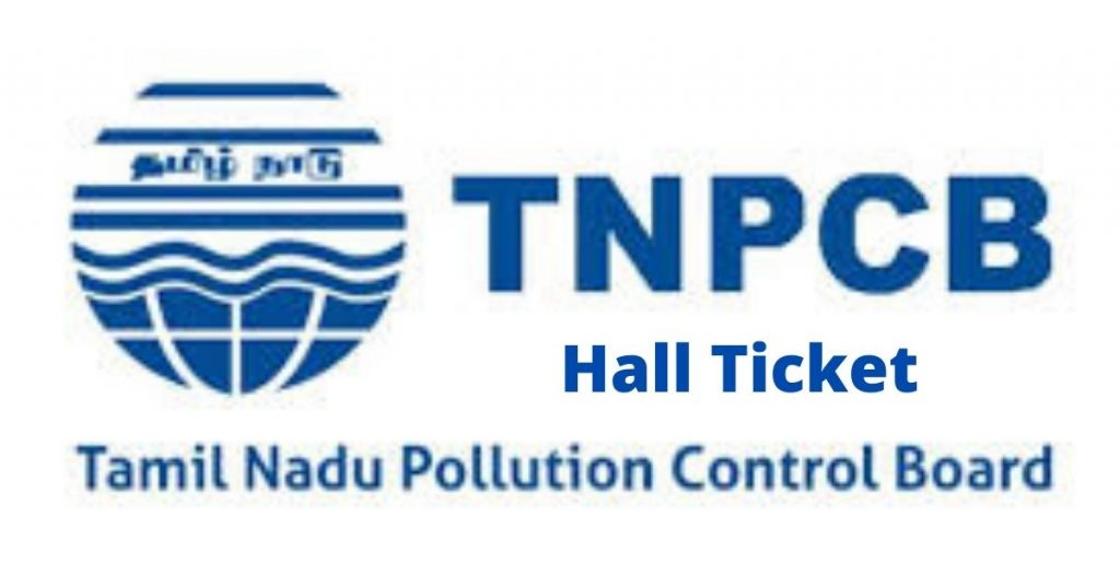 TNPCB Hall Ticket