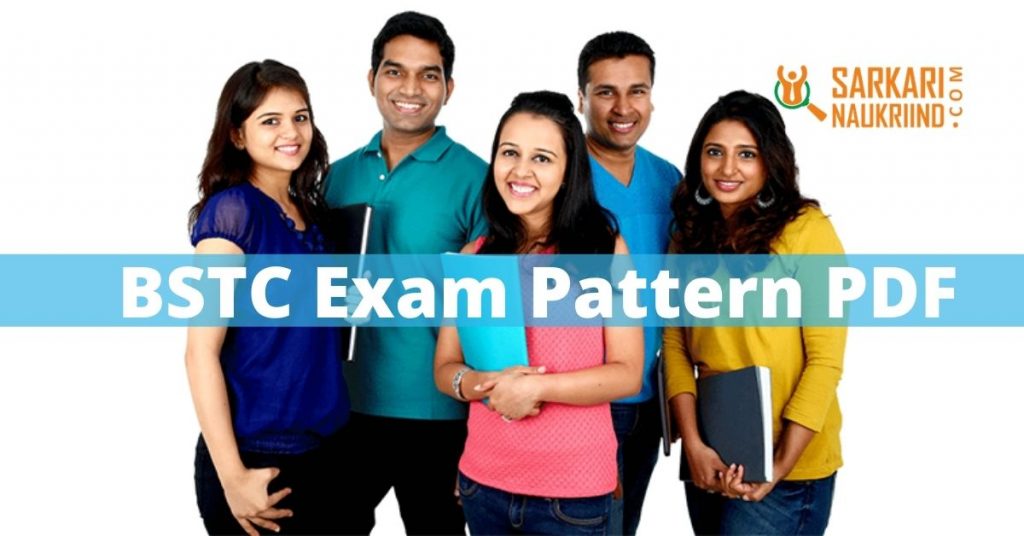 BSTC Exam Pattern PDF