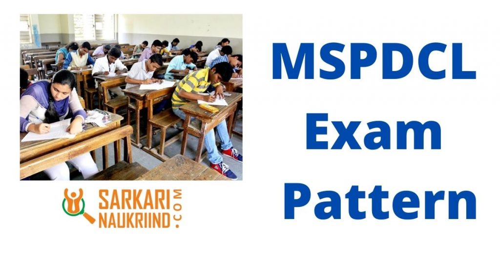 MSPDCL Exam Pattern